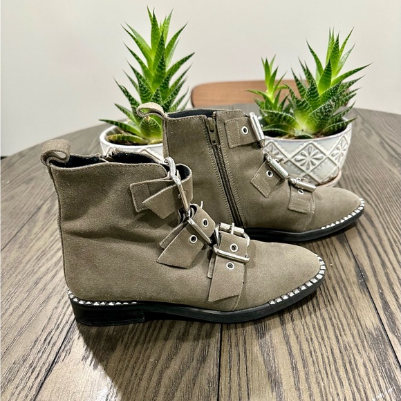 Topshop Ankle Boots Gray Size 7 - Picture 5 of 9